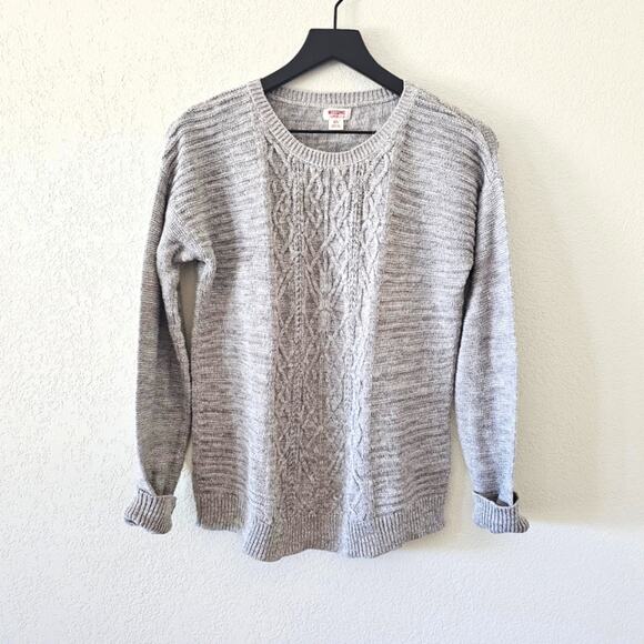 Mossimo Supply Co. Sweaters - Mossimo Grey Marled Sweater